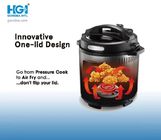 2 In 1 Nonstick Electric Pressure Cooker With Fryer Commercial Cooking Appliances