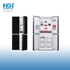 Silver Frost Free French Door Bottom Mount Refrigerator With Four Door