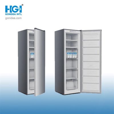 Glass French Door Four Door Bottom Mount Refrigerator No Frost