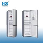 Silver Home Double Door Bottom Freezer Refrigerator Frost Free