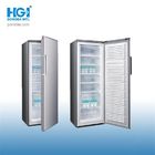 LED Display Gray Defrost Single Door Upright Freezer 250 Liters