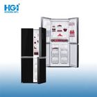 Silver Frost Free French Door Bottom Mount Refrigerator With Four Door