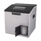 LCD Display Stainless Steel Cubic 1.8L Home Ice Maker Manual Vertical
