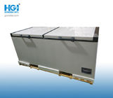 240V H86.6 Inch Sliding Door Deep Chest Freezer Large Capacity 1100L