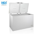Commercial Freezer Stand Up Double Door Chest Deep Freezer 352L