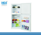 OEM ODM White Top Freezer Refrigerators Stainless Handles 175 Ltr