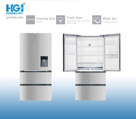 Recessed Handle Frost Free Refrigerator 492 Ltr Low Decibel White PCM