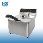 Flat Countertop Commercial Deep Fryer 8L Electric For Fish And Chips
