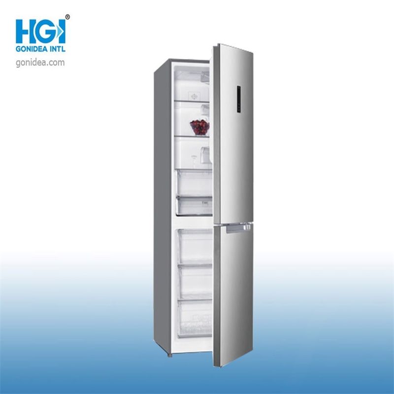 Upright Home Double Door Freezer Refrigerator Frost Free