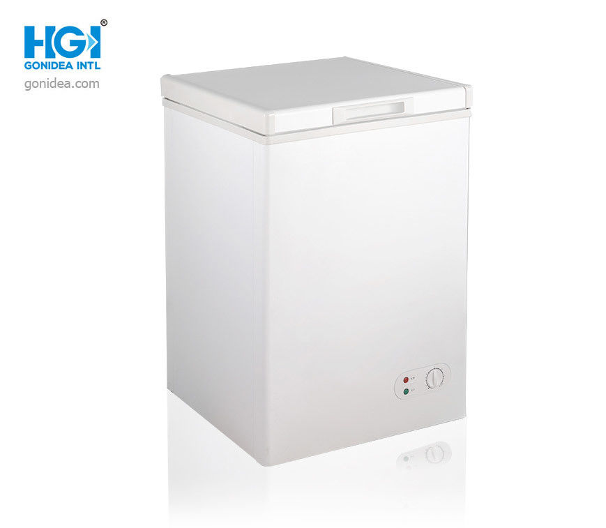 R600a Top Open Single Door Deep Freezer Small Size 108 Liter Compressor QD65Y
