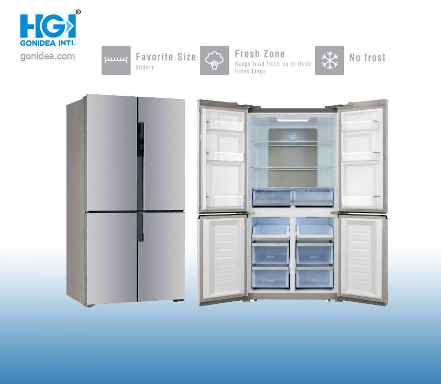 19.9 CF Side By Side Frost Free Refrigerator With Water Dispenser SASO