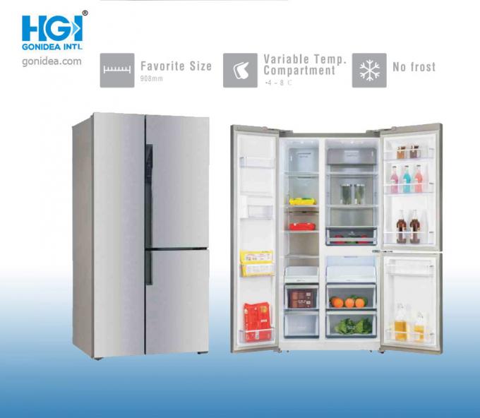 19.9 CF Side By Side Frost Free Refrigerator With Water Dispenser SASO