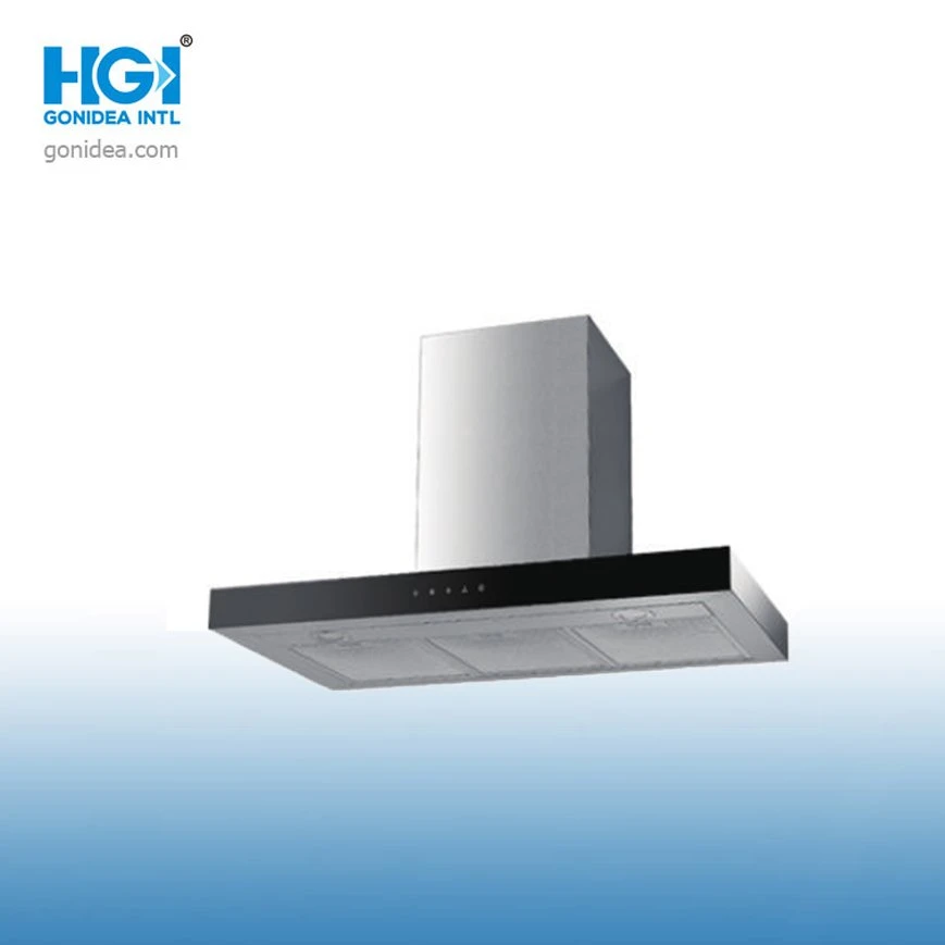 Kitchen Products Large Suction Top Side Under Cabinet Range Hood Th-9002
