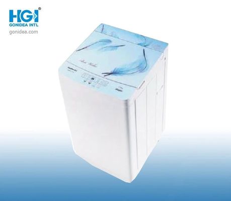 7KG Home Washer White Touch Screen Fully Automatic Top Loading Washing Machine