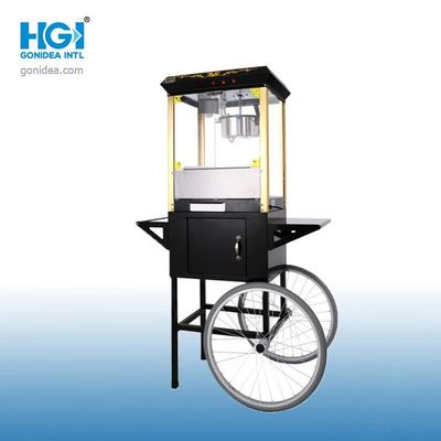 Commercial Multipurpose Electric Popcorn Maker Machine With Cart Trolley