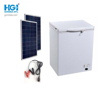Gonidea 150AH Battery Operated Deep Freezer Solar 24V With Lock And Key
