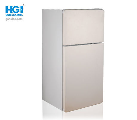 50Hz 70L Silver Mini Top Mounted Freezer Antibacterial 2.5 Cubic Feet Refrigerator