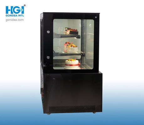ODM SASO Cake Display Showcase Glass Cabinet 260L