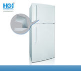 HGI 470 Liter 2 Door Top Freezer Refrigerators 16.5 Cu Ft R134a CE Stainless Steel