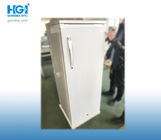 R600a Single Door Upright Freezer Stainless Steel 6.4 Cf Store Beverage