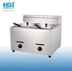 Countertop Stainless Steel Gas Deep Fryer 6L With Fryer Basket