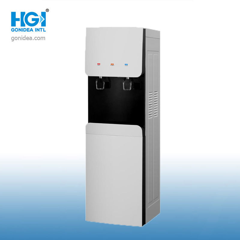 Floor Standing Hot Cold Water Dispenser Stainless Steel Bottom Load For Home