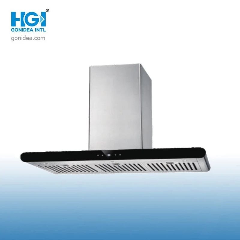 Convertible Kitchen Wall Mount Range Hood With Carbon Filters