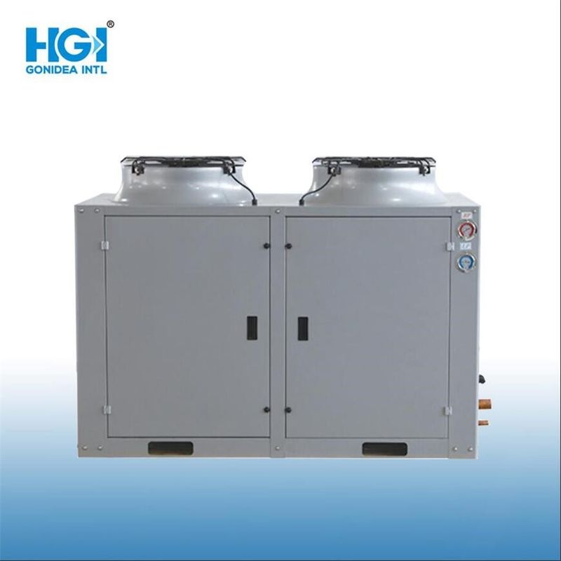 3P / 380V / 50Hz Commercial Compression Cooler Condensing Unit High Efficiency