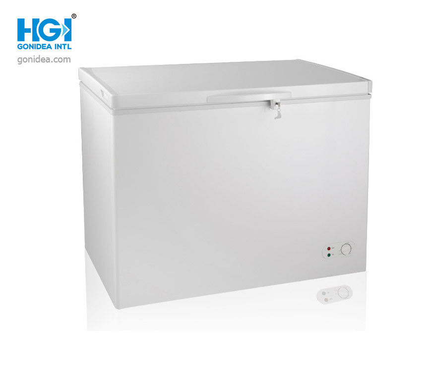 Single Temperature White Deep Chest Freezer Eco 262 Litre Silicone Door Seal