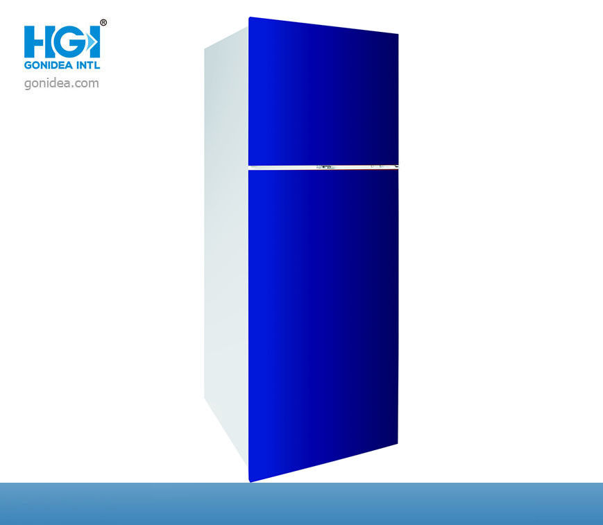 HGI Direct Cool Double Door Refrigerator 14.5 Cubic Foot Freezer Manual Defrost