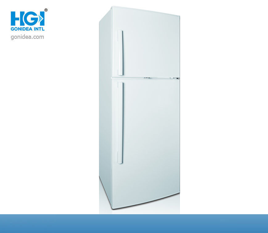 75.5in 18.7 Cu Ft Top Freezer Refrigerators Direct Cooling R134 Double Door