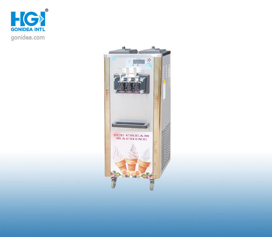 1800W R404a Automatic Commercial Ice Cream Makers ODM For Gelato Store