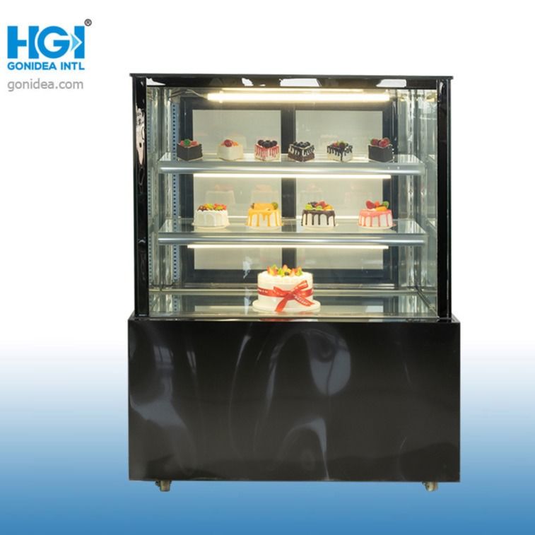 ODM SASO Cake Display Showcase Glass Cabinet 260L
