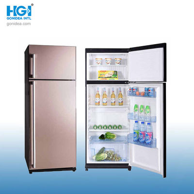 Bcd-468CZ Double Glass Door Top Upright Freezer Refrigerators 468L Big Capacity
