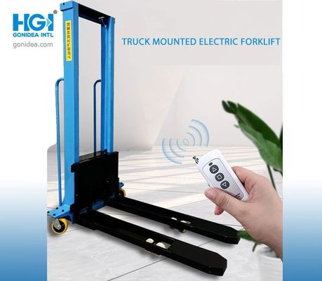 Lifting Equipment 1ton Remote Small Telescopic Poratble Forklift For Sale