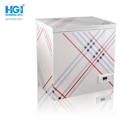 H32.8in Ice Cream Deep Chest Freezer Minus 20C 5.7 Cubic Feet Freezer Single Glass Door
