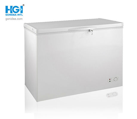 352 Liter Commercial Single Door Top Chest Freezer White Color