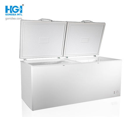 Gonidea Folding Door R134a 818 Liter Deep Chest Freezer Electric PCM White