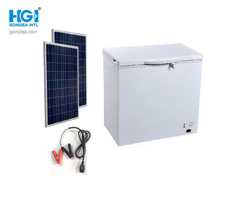 White DC Powered Thermocool Solar Freezer Top Open 162 Liter 42.5kg