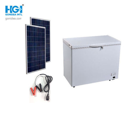 HGI DC 9.3 Cf Panel Solar Powered Chest Freezer 262 Liter For Outdoor And Home