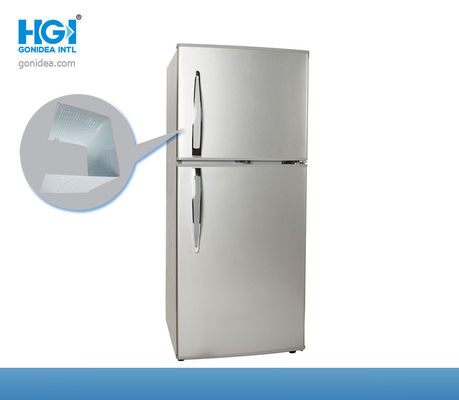 5.9 Cu Ft Commercial Upright Top Freezer Refrigerators Restaurant Roll Bond Evaporator