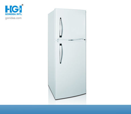 220 Liter Manufacturers Glass Door Top Freezer Refrigerator For Home