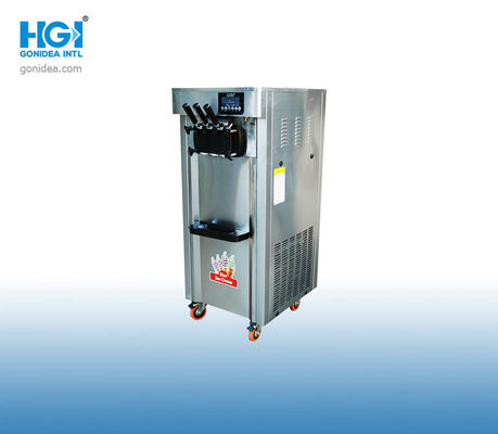 Gonidea Auto Soft Ice Cream Making Machine For Business 3.3KW 36L/ H