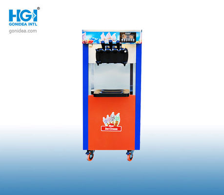 50dB 51.5in 60HZ Restaurant Soft Ice Cream Machine Single Flavor