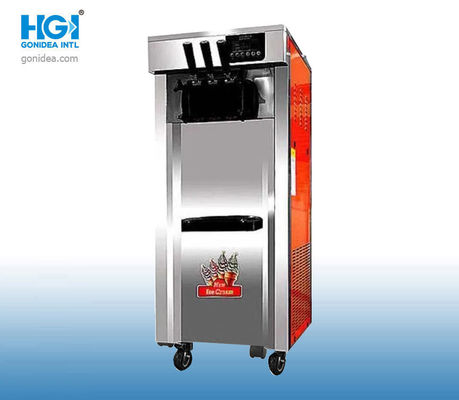 Gonidea Shop Auto Refrigerated Commercial Ice Cream Makers 54*76*13.1cm 50dB