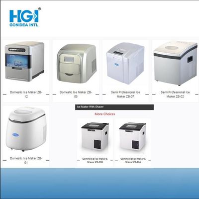 Table Top Smart LCD Display New Ice Maker With Ice Dispenser